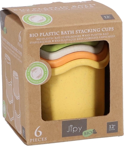 Bioplastic Stapelbekers Set - Set - Bioplastic - Stapelbaar - Milieuvriendelijk