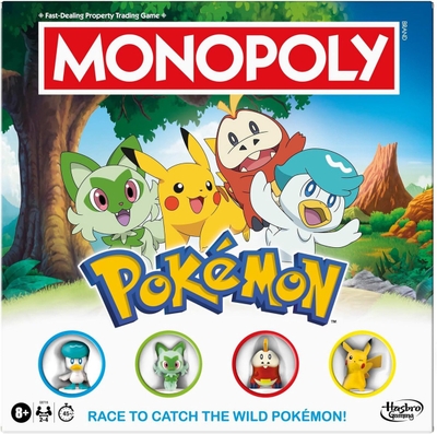 Asmodee Monopoly Pokémon Editie - Engelstalig