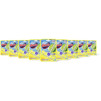 Glorix Power5 citrus wc-blok 9-pack Toiletreinigers 9 stuks
