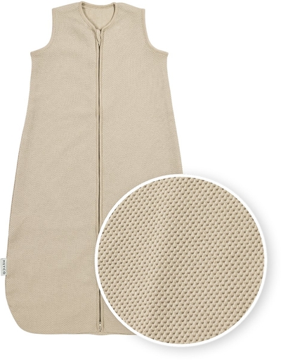 Meyco Baby Studio Collection Classic Baby Slaapzak - Sand - 110cm - 1.0 TOG