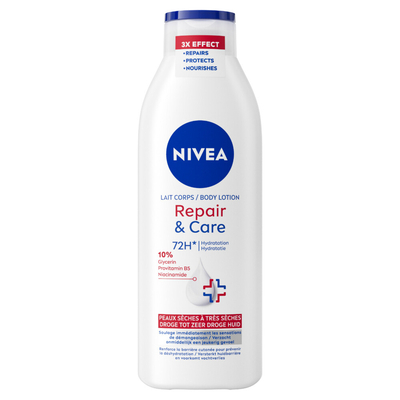 12x NIVEA Bodylotion Repair&Care 250 ml