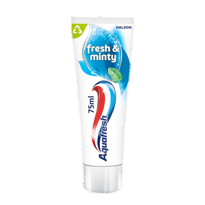 3x Aquafresh Tandpasta Freshmint Frisse Adem 75 ml