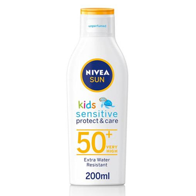NIVEA Sun Sensitive Protect Baby&Kids Zonnecreme SPF50+ 200 ml