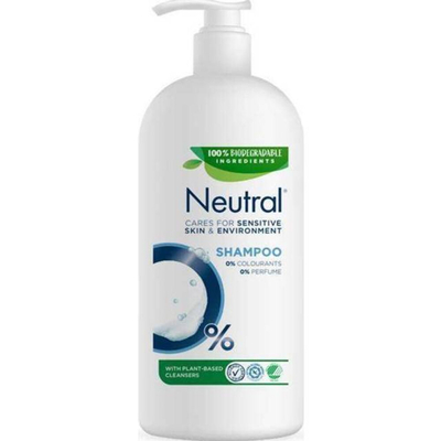 Neutral Shampoo Pump 0% Sensitive Skin 800 ml