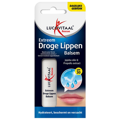 2x Lucovitaal Extreem Droge Lippenbalsem 5 gr