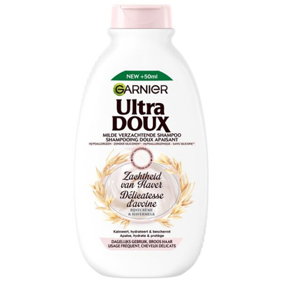 Garnier Ultra Doux Shampoo Soft Oats Duo Pack 2x300 ml