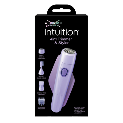 Wilkinson Intuition 4-in-1 Trimmer and Styler Multi-Zone Styler + 4 Opzetstukken