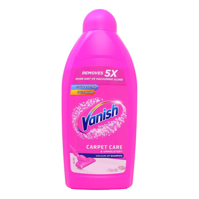 6x Vanish Stofzuiger shampoo Tapijt Reiniging 450 ml