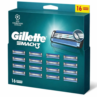 Gillette Mach 3 scheermesjes - 16 stuks