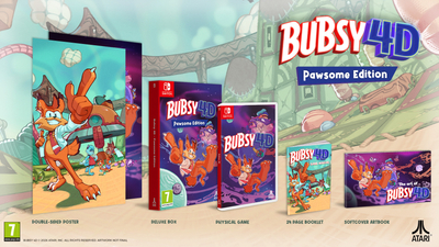 Bubsy 4D Pawsome Edition Nintendo Switch