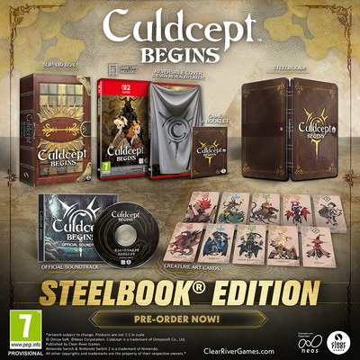 Culdcept Begins Steelbook Edition Nintendo Switch 2