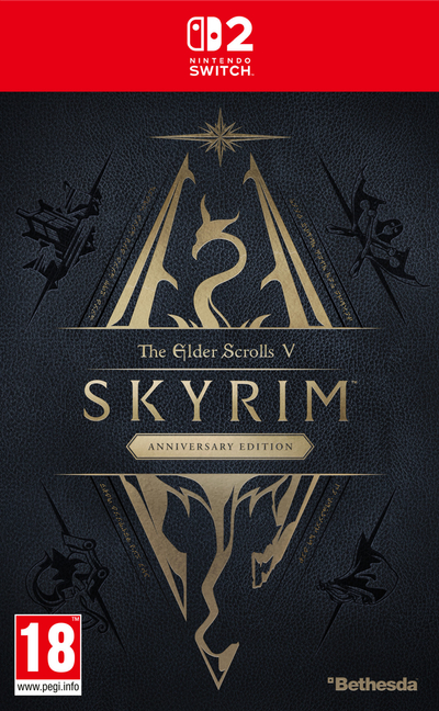 The Elder Scrolls V Skyrim Anniversary Edition (code in a box) Nintendo Switch 2