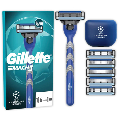 Gillette Mach 3 scheersystemen - 6 stuks