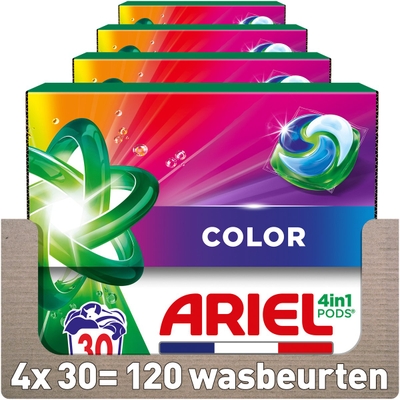 Ariel  wascapsules gekleurde was - 120 wasbeurten