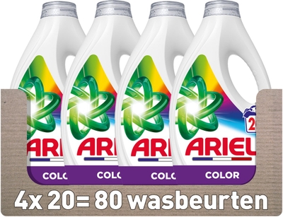 Ariel  wasmiddel gekleurde was - 80 wasbeurten
