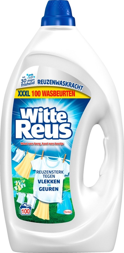 Witte Reus Vloeibaar wasmiddel witte was - 100 wasbeurten