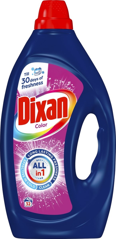 Dixan Vloeibaar wasmiddel gekleurde was - 132 wasbeurten