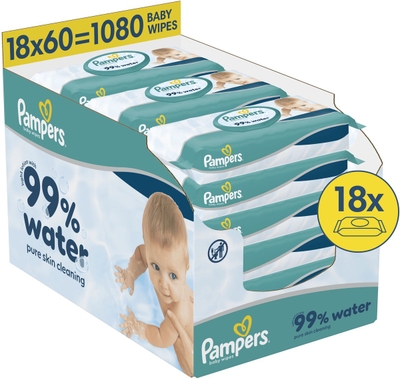 Pampers billendoekjes - 60 stuks