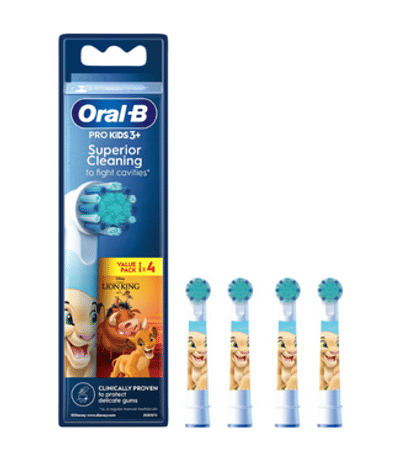 Oral-B Kids  opzetborstels - 4 stuks