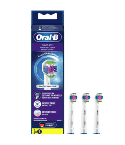 Oral-B 3D White  opzetborstels - 3 stuks