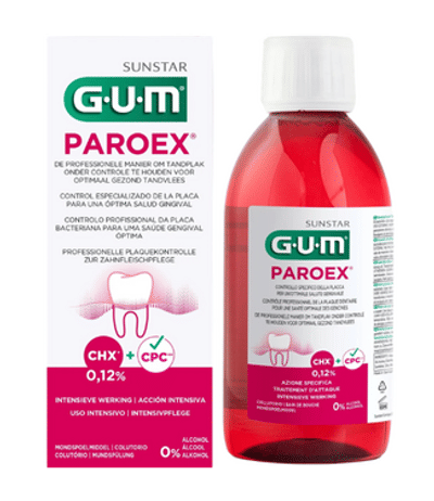 GUM Paroex Mondspoeling 0,12% Chloorhexidine - 300 ml