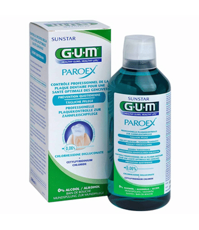 GUM Paroex Mondspoeling 0,06% Chloorhexidine - 500 ml