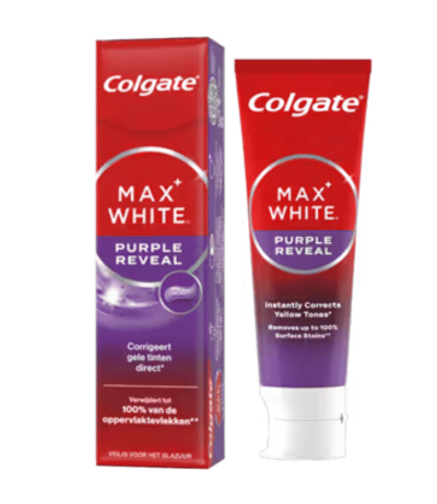 Colgate Max White Purple Reveal Tandpasta - 75 ml