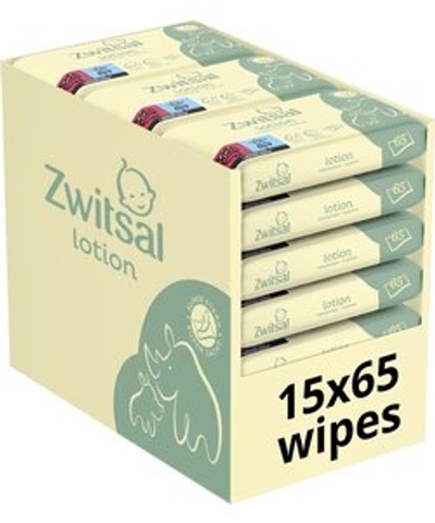 Zwitsal Lotion billendoekjes - 975 stuks
