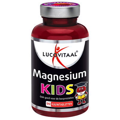 Lucovitaal Magnesium Kids Kauwtabletten - 90 tabletten