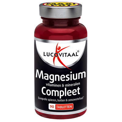 Lucovitaal Magnesium Vitaminen & Mineralen Compleet - 90 tabletten