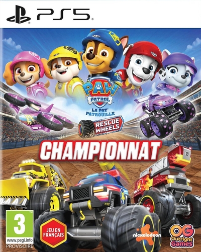 BANDAI NAMCO Entertainment PAW Patrol Rescue Wheels: Championship Standaard Frans PlayStation 5