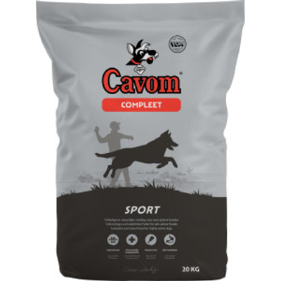 Cavom Compleet Sport hondenvoer 20 kg - hondenbrokken