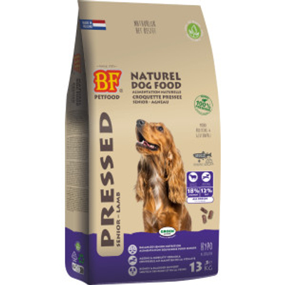 BF Petfood Senior met lam geperst hondenvoer 13,5 kg - hondenbrokken