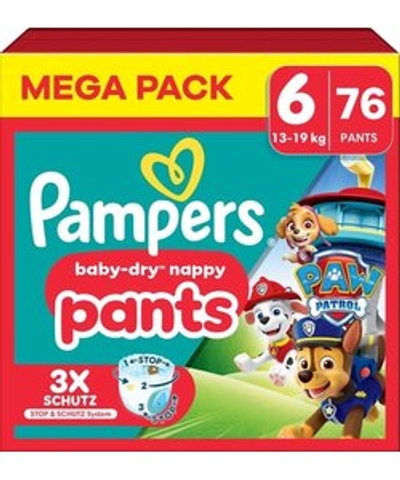 Pampers Baby Dry Pants  luierbroekjes maat 6 - 76 stuks