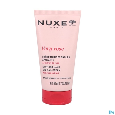 Nuxe Very Rose Hand & Nagelcrème – 50 ml