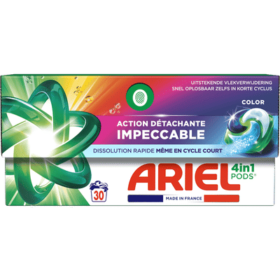 Ariel  wascapsules gekleurde was - 30 wasbeurten