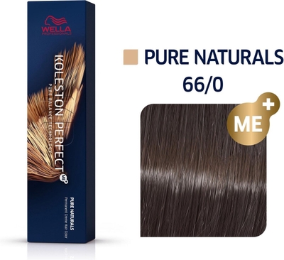 Wella Professionals Koleston Perfect Me+ - Haarverf - 66/0 Pure Naturals - 60ml