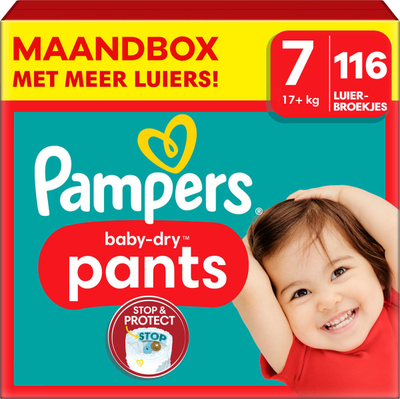 Pampers Baby Dry Pants  luierbroekjes maat 7 - 116 stuks