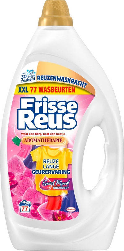 Frisse Reus Vloeibaar wasmiddel gekleurde was - 77 wasbeurten