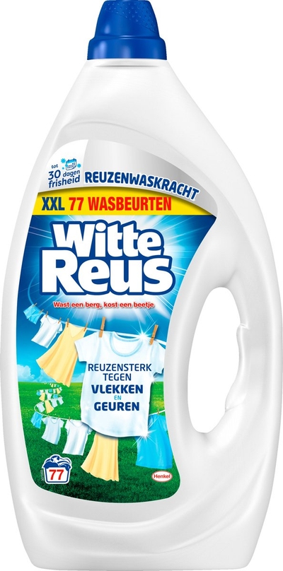 Witte Reus Vloeibaar wasmiddel witte was - 77 wasbeurten