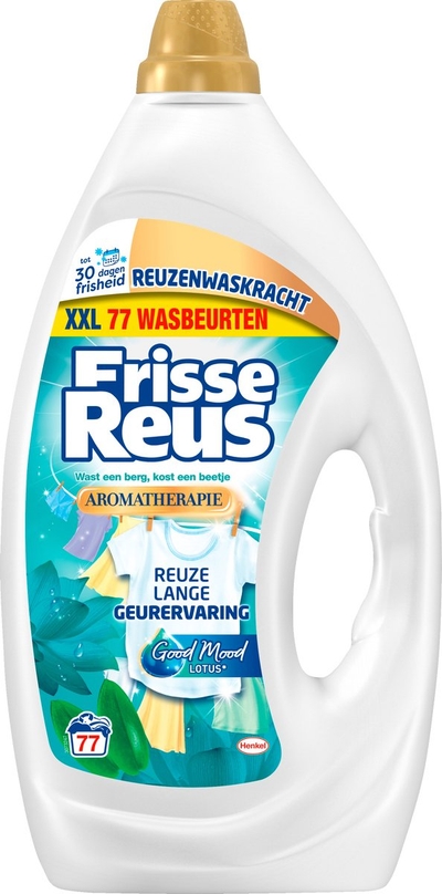 Frisse Reus Vloeibaar wasmiddel witte was - 77 wasbeurten