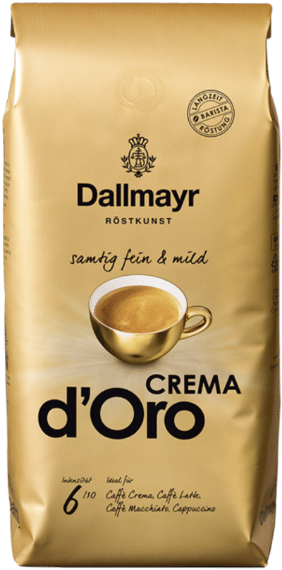 Dallmayr Crema d'Oro koffiebonen 1 kg Korte THT