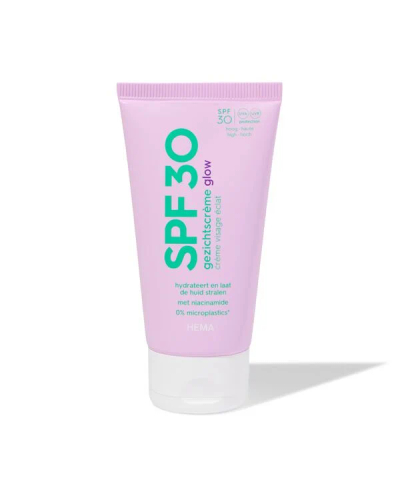 HEMA gezichtscrème glow SPF30 50ml