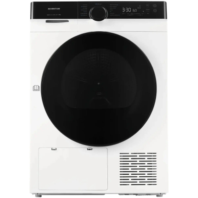 Inventum VDW9030W - Warmtepompdroger - 9kg - 14 programma's - UV-licht - 65 dB - Wasdroger - Wit