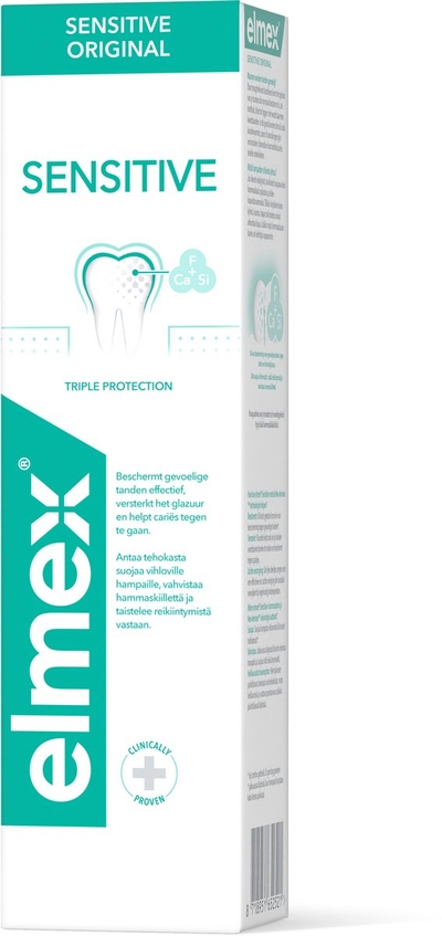 Elmex Sensitive Tandpasta - 6 x 75ml - Voor Gevoelige Tanden 