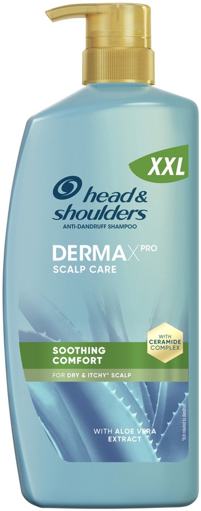 DermaXPro By Head & Shoulders Soothing Comfort Kalmerende Anti-Roos Shampoo - 800ml - Met Aloë Vera