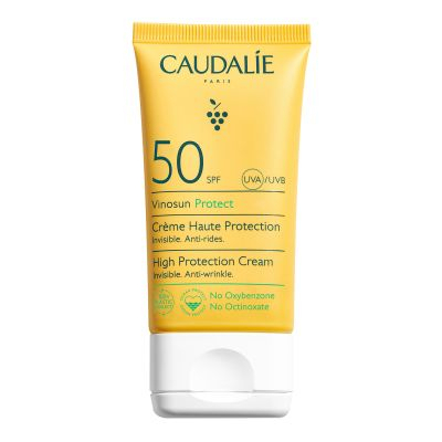 Caudalie Vinosun Protect Cr&egrave;me met Zeer Hoge Bescherming SPF 50+ | 50 ml
