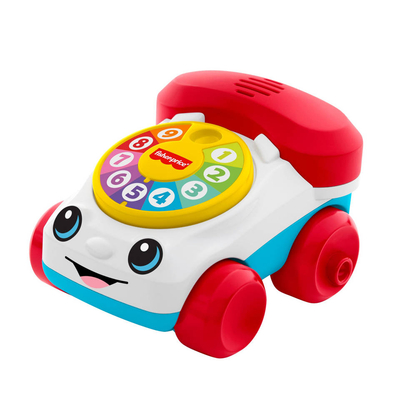 Fisher-Price Telefoonvoertuig Duwspeelgoed met geluiden
