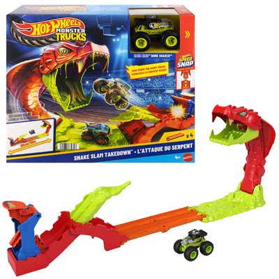 Hot Wheels Monstertrucks Snake Slam Takedown racebaan