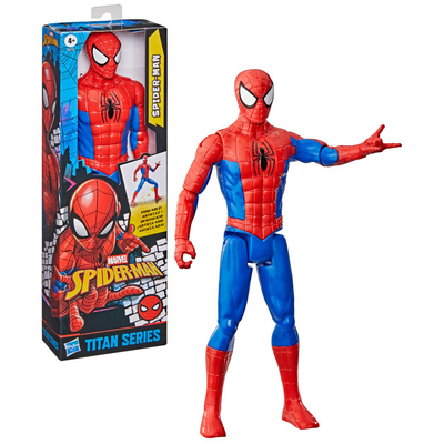 Hasbro Spider-Man actiefiguur rood blauw klassiek 30 cm speelgoed.